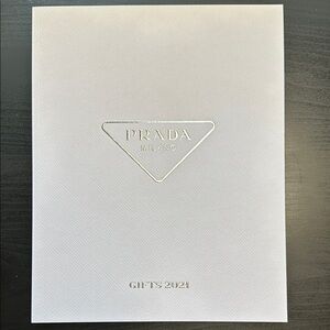 Prada White Gift Holiday Catalog